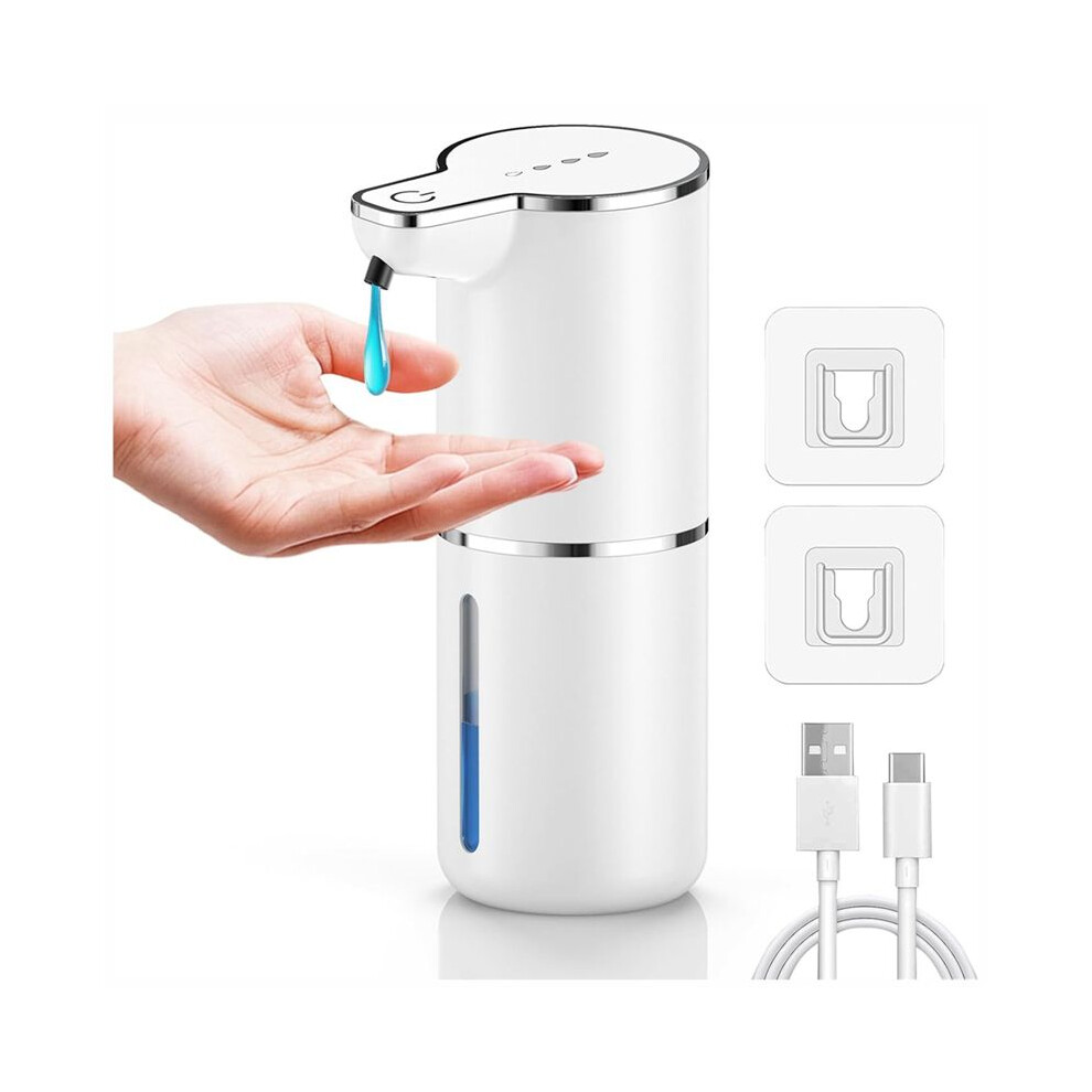 Automatic Soap Dispenser, 1200mAh Soap Dispenser, Wall Mounting Electric Soap Dispenser for Kitchen, Bathroom, School-image-OPC-PRHVDTQ-NEW