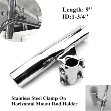 Boat Accessorie Marine Stainless Steel Clam Fishing Rod Holder for Boat