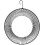 Peanut Wreath Bird Feeder 16 Inch, Rust & Waterproof Solid Steel DurableWhole Peanut Wild Bird Feeder with Hanging Hook 1