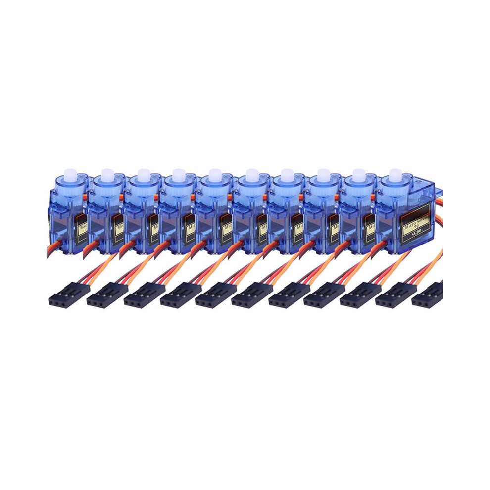 10Pcs Sg90 9G Servo Servo Motor For Rc Planes Robot Arm Fixed-Wing Servo Motor Control For Airplane 360 4712490968901