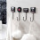 Retro Door Hook Nail-Free Auxiliary Storage Hook Office Compartment Bathroom Kitchen Door Back Hook 4