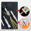 Wire Stripping and Twisting Tool,for Drill Wire Nut Twister Wire Stripper Cable Wire Connector Tool,Hex Shank Cable Wire 5
