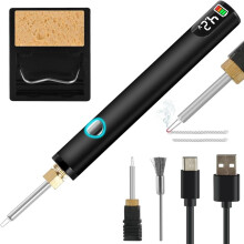 Kit de Quemador de Hilo Recargable para Hacer Joyas, Herramienta Digital para Quitar Hilos, Artesanía en Cuero, Costura, Tejido y Encordado A