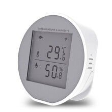 Tuya Wifi Capteur de Température et D'Humidité Hygromètre D'Intérieur Détecteur de Thermomètre Application Life Alimenté par Batterie ou USB