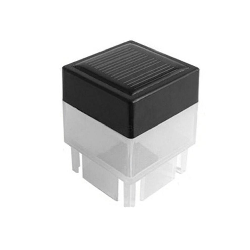 Led Solar Column Light Solar Powered Pillar Lamp Outdoor Fence Gate Post Lamp For Garden Courtyard (Warm Light) 6031816396210