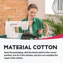 26PCS Iron Patches for Clothing Repair, Jean Patches for Outside, Sew Iron Patches for Jeans Kits