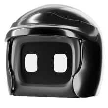 Kawaii Q-Version Helmet Car Toy Car Robot Toy Helmet Gift Fun Game Peripheral Toy Gift for Kids Children'S Day Gift