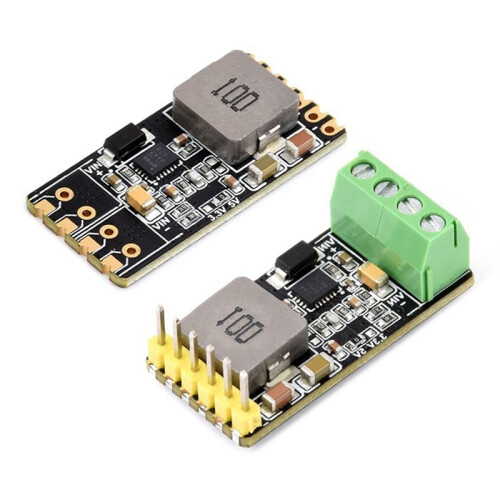 Waveshare -  Buck Module 5-36V Input 5V/3.3V 4A Voltage Output Step-Down  Voltage Moudle,Welded 1