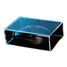 Acrylic Computer Mouse Dust Cover Transparent Air Cover Home Office Gaming Mouse Dust Cover Dustproof and Water-Proof
