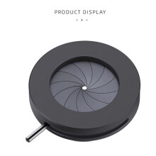 1,5-23 mm Manuell Bländare Justerbar Mekanisk Irismembran Irismembran för Digitalkameramikroskop Iris SK23