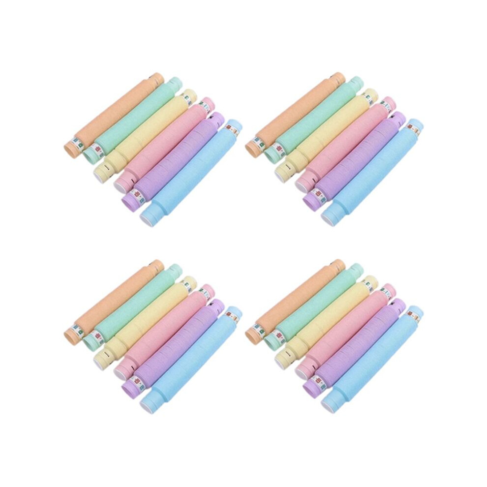 Typecat 2.9Cm Light-Emitting Tube Decompression Light-Emitting Telescopic Tube Led Light Water Pipe Color Box 24Pcs