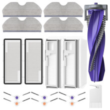 Repuestos para Cepillo Lateral Principal, Filtro HEPA, Mopa, Bolsas para Polvo y Paños de Limpieza de Freo X /Freo X Ultra