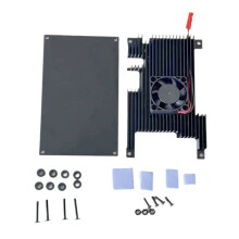Para Orange Pi 5B Placa de Desenvolvimento, o Dissipador de Calor Do Ventilador É Resistente e Durável