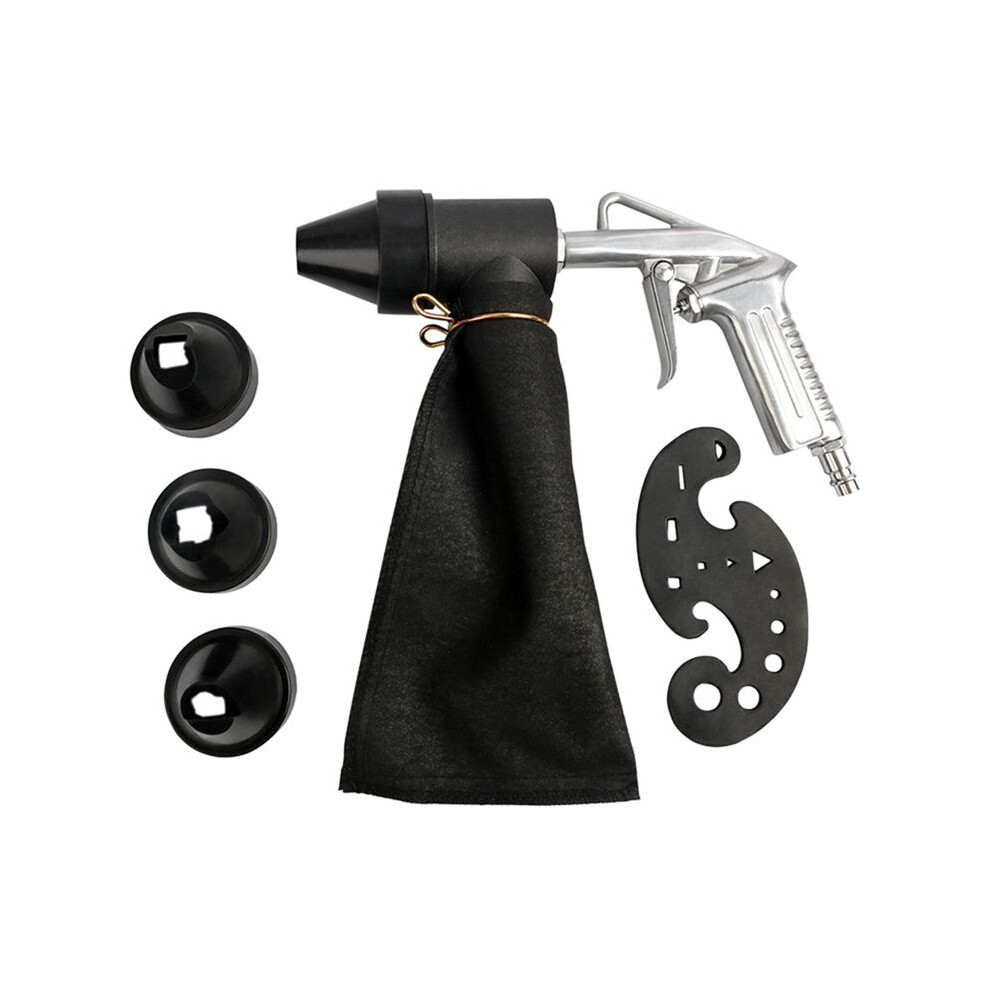 Pneumatic Sandblasting Tool Kit Sand Blasting Machine Set Versatile Sandblaster Handheld Polishing Machine Rust Remover 4711770158759