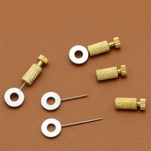 20Pcs Leather Positioning Needles,Leathercraft Located Needles Locking Pins for DIY Leather  Sewing Stitching