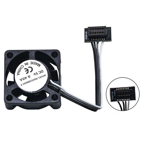 3D Printer Hotend Koelventilator  Koelventilator PWM Temperatuurregeling voor  P1S P1P