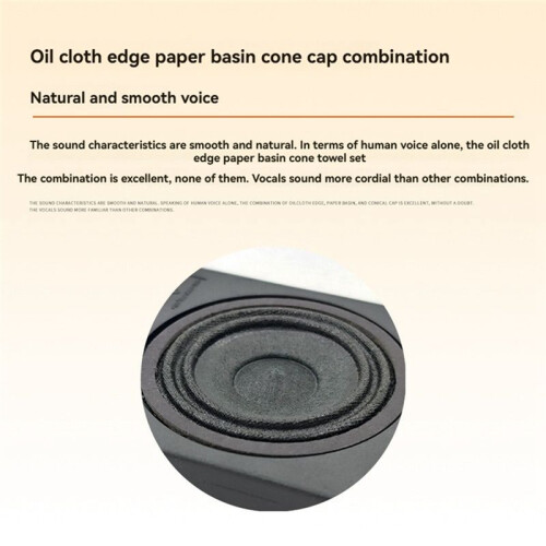 Auto A-Stijl Mid-Range Luidspreker 8Ω 15W HiFi Luidspreker Home DIY Audio HIFI Mid-Range Luidspreker 1