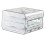 2-Layer Egg Storage Box for Refrigerator - Fresh-Keeping Plastic Drawer Organizer, Large Capacity Kitchen Rack White 1