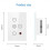 Tuya Zigbee  Fan Light  US Network Connection APP Control Alexa/ Assistant Voice Control White 8