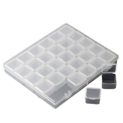 Bead Storage Box,Nail Accessory Storage Box,30  Storage Boxes,Used for Beading Storage, Nails Storage