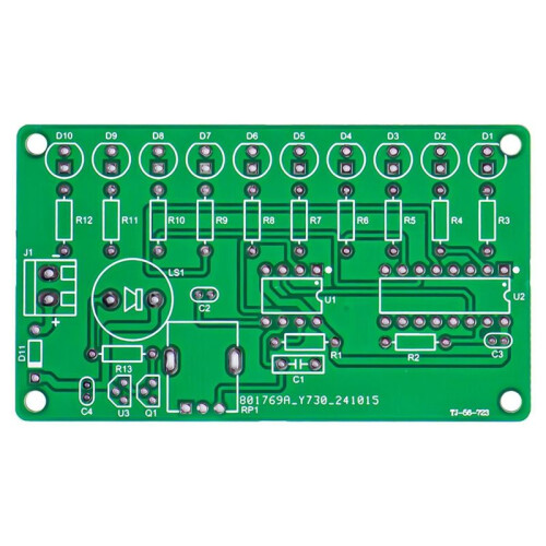 DIY Musical Water Flowing Light Kit with Battery Electronics Learning Kit LED Module DIY Kit for Educational Projects 2