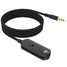 3.5MM Extension Audio Cable with Volume Control Compatible for 700 OE2 QC25 QC35II QC35 QC45 Soundlink Headphone