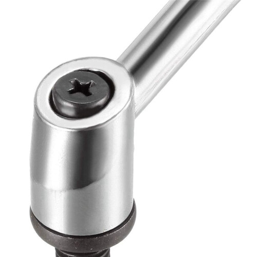 M12 X 40mm Handle Adjustable Clamp Lever Threaded Button Ratchet Male Threaded Stud Knob Lock 2