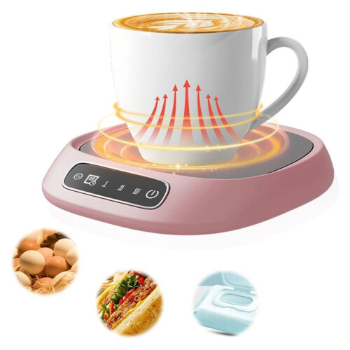 Heating Coaster Office Hot Milk Coffee Tea Set Warm Coaster Home Desktop Constant Temperature Coaster 1