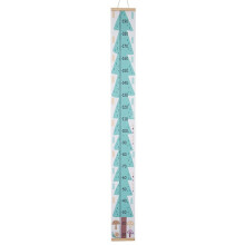 F Canvas Growth Chart for Kids -Unisex Kids Room Wall Decor -Measuring Height Chart-Wall Tape with Height Chart for Kids