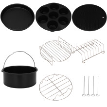 7 Set Pressure Cooker, Steamer & Air Fryer Bakeware Accessories Compatible for  Foodi 5&6.5&8 Qt OP101,OP301,OP302