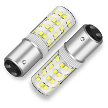 BA15DLED 120 V Doppelkontakt-Glühbirne mit Bajonettsockel, 50 Watt Halogen JD T3/T4-Äquivalent, Ersatz-LED-Glühbirne für Nähmaschinen B