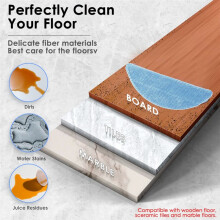 Mop Pad for Neatsvor X500 Pro /X500 /X520/X600/X600 Pro T8 M1 Ikhos Create NetBot S15 S14 Tesvor X500 M1 S6 S4 Vacuum