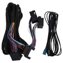 Android Unit to Radio Fakra Antenna Power 17+40 Pin 6M Extension Wiring Harness for X5 M3 M5 E46 E38 E39 E53