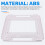 For  W2/W2 OMNI Window Cleaning Robot Replacement Rag Holder Accessories 4