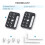 2PCS Multi-Functional Cheese Plate with 1/4" & 3/8" Threads,Porous Connection Quick Installation Board for Camera Cage 5