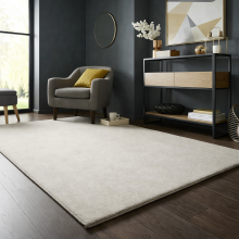 (120x170cm (4ft x 5.6ft), Cream) Pashmina Shaggy Rug with Memory Foam Non Slip Backing -Extra Soft Fluffy Thick Rug for Living Room and Bedroom