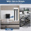 PC Mount Computer Holder Wall Mount Easy Installation Space Saving Computer Mount Under Desk Mount 3