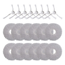 For Conga 1509 /16090 AI,Conga 20090 ProAI, Everybot Q9,  7790, Inic IX30 AI Ultra Side Brush Mop Cloth