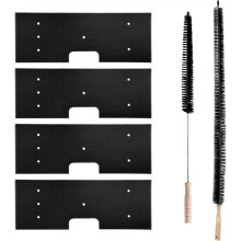 WH01X35719 Lint Filter with Dryer Vent Brush Replacement for GE Profile Washer Dryer Combo Fit for GE Models
