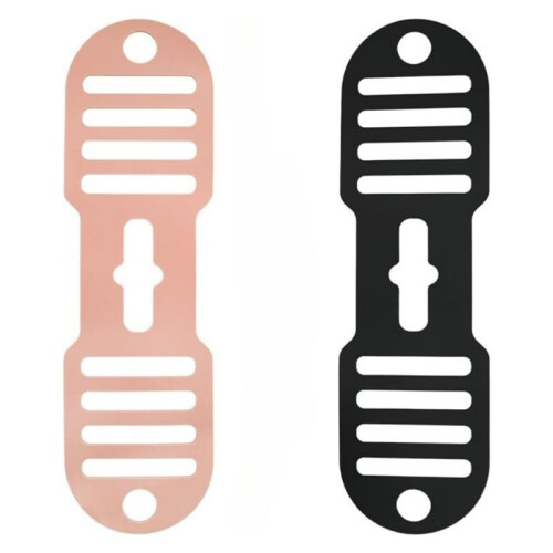 2pcs Silicone Lid Lock Strap for Low Cooker (6/7/8 Quart) Universal Pot Lid Holder Rubber Strap Alternative