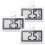 Refrigerator Thermometer, Digital Fridge Thermometer with LCD Display, Freezer Temperature Gauge with / ,3 Pack 2
