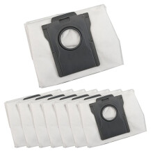 8Pcs Dust Bag for for D10 Gen 2 for L10s Robot Vacuum Cleaner Large Capacity Dust Bag Replacement Parts