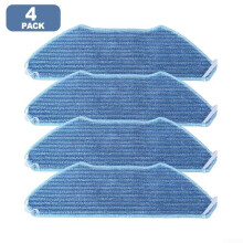 Washable Reusable Microfiber Mop Cloths for  M1 M2 M2 Pro M2S M2S Pro M2  U180 Robot Vacuum Cleaner 4pcs