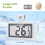 Refrigerator Thermometer, Digital Fridge Thermometer with LCD Display, Freezer Temperature Gauge with / ,3 Pack 8