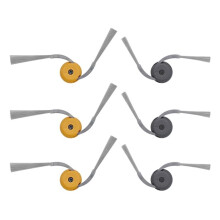 Side Brush Replacement for  Qrevo Curv 2 Flow Robot Vacuum Cleaner Accessories Washable  Brush 6PCS