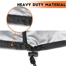55 Gallon Drum Cover with Stretchable Drawstring Fit Most Water and Trash Can Waterproof Rain Cover