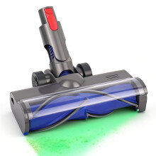 Vacuum Cleaner Brush for H6 H7 Vacuum Cleaner V Shape Turbo Bristle with Headlights for Hard Floor Carpet
