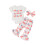 (3-6 Months, Ivory) Conjunto de verão de julho. 1