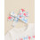 (6-12 Months, White) Conjunto de verão de julho. 6