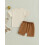 (12-24 Months, Beige) Καλοκαιρινά ρούχα για με στάμπα. 4